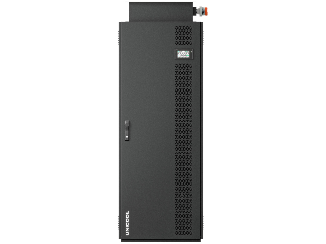 Шкафный кондиционер UNICOOL КПШ-1010, вид спереди с панелью управления