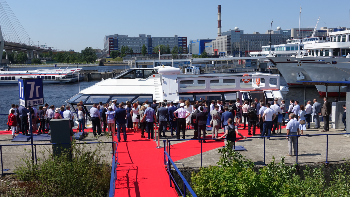 Спуск на воду Ecovolt