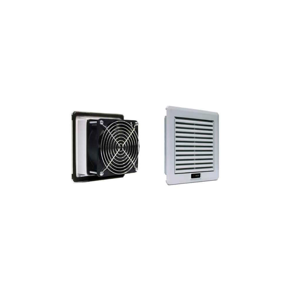 Вентилятор с решеткой и фильтром / Вентиляционная решетка